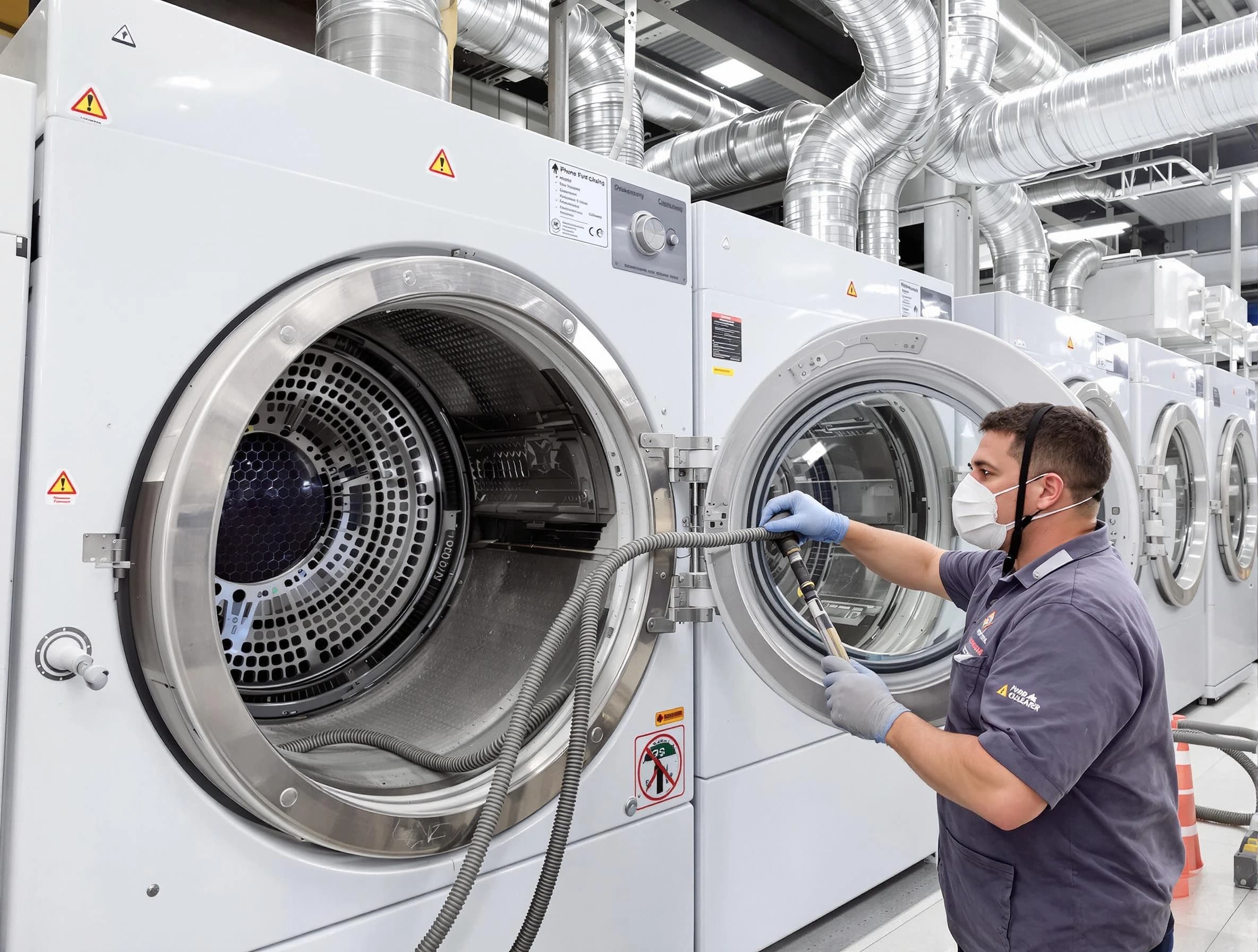 Industrial-grade dryer vent cleaning by Mead Dryer Vent Cleaning in Mead