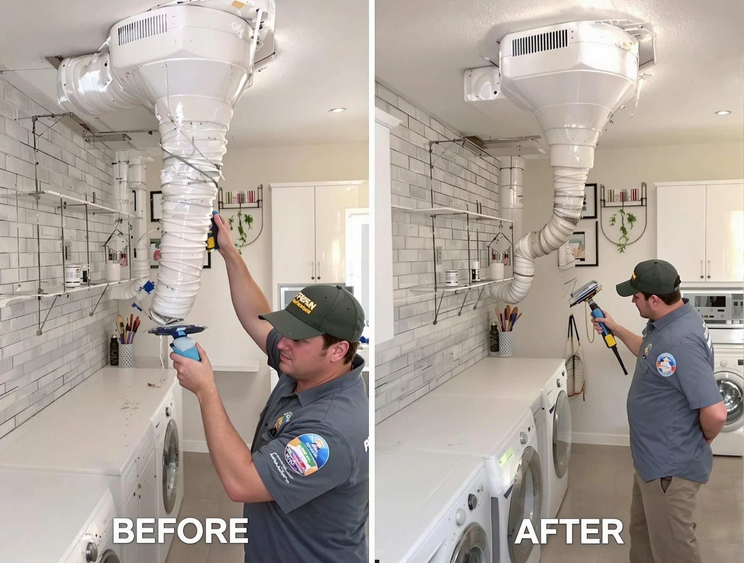 Professional dryer exhaust vent cleaning by Mead Dryer Vent Cleaning in Mead